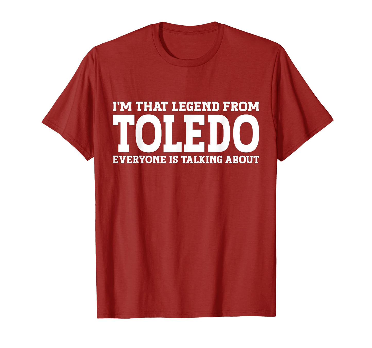 Toledo Hometown OH Ohio Home Roots Funny City Toledo T-Shirt, Small, Black