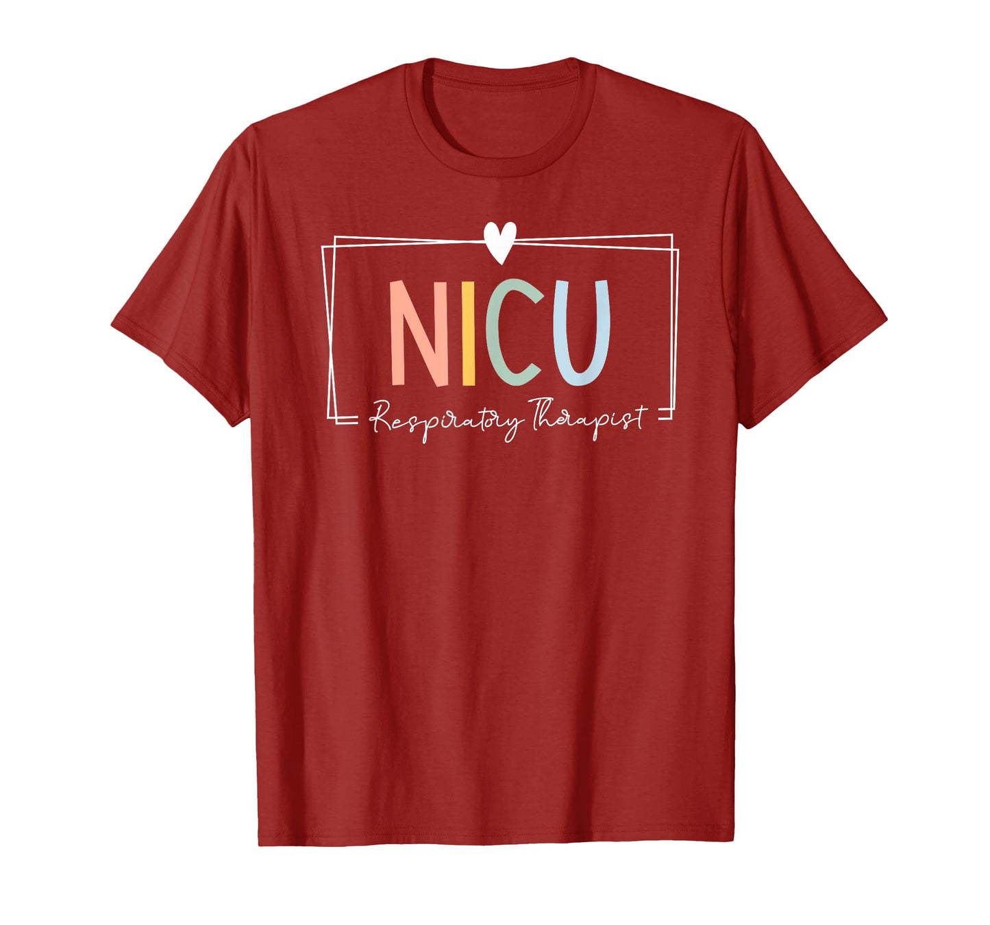 NICU Respiratory Therapist NICU RT ICU Neonatal Tiny Humans T-Shirt