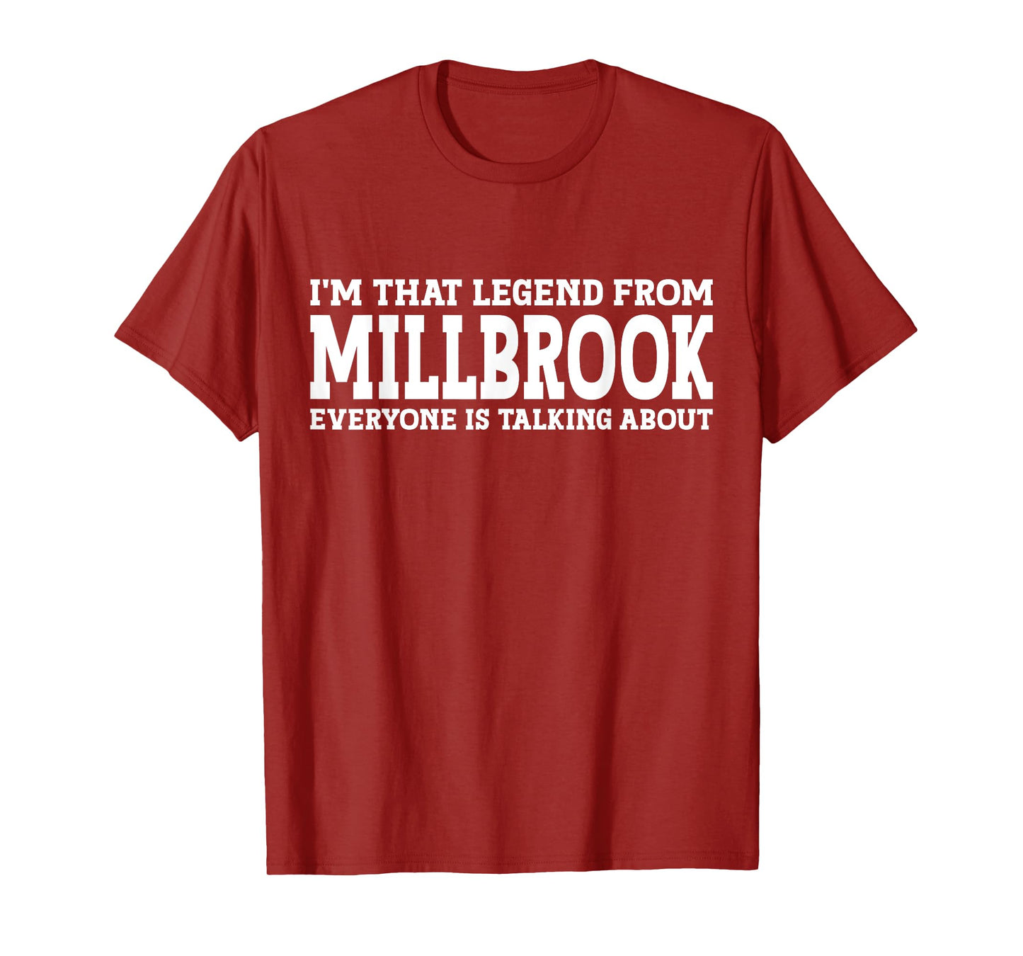 Millbrook Hometown AL Alabama Home Roots City Millbrook T-Shirt