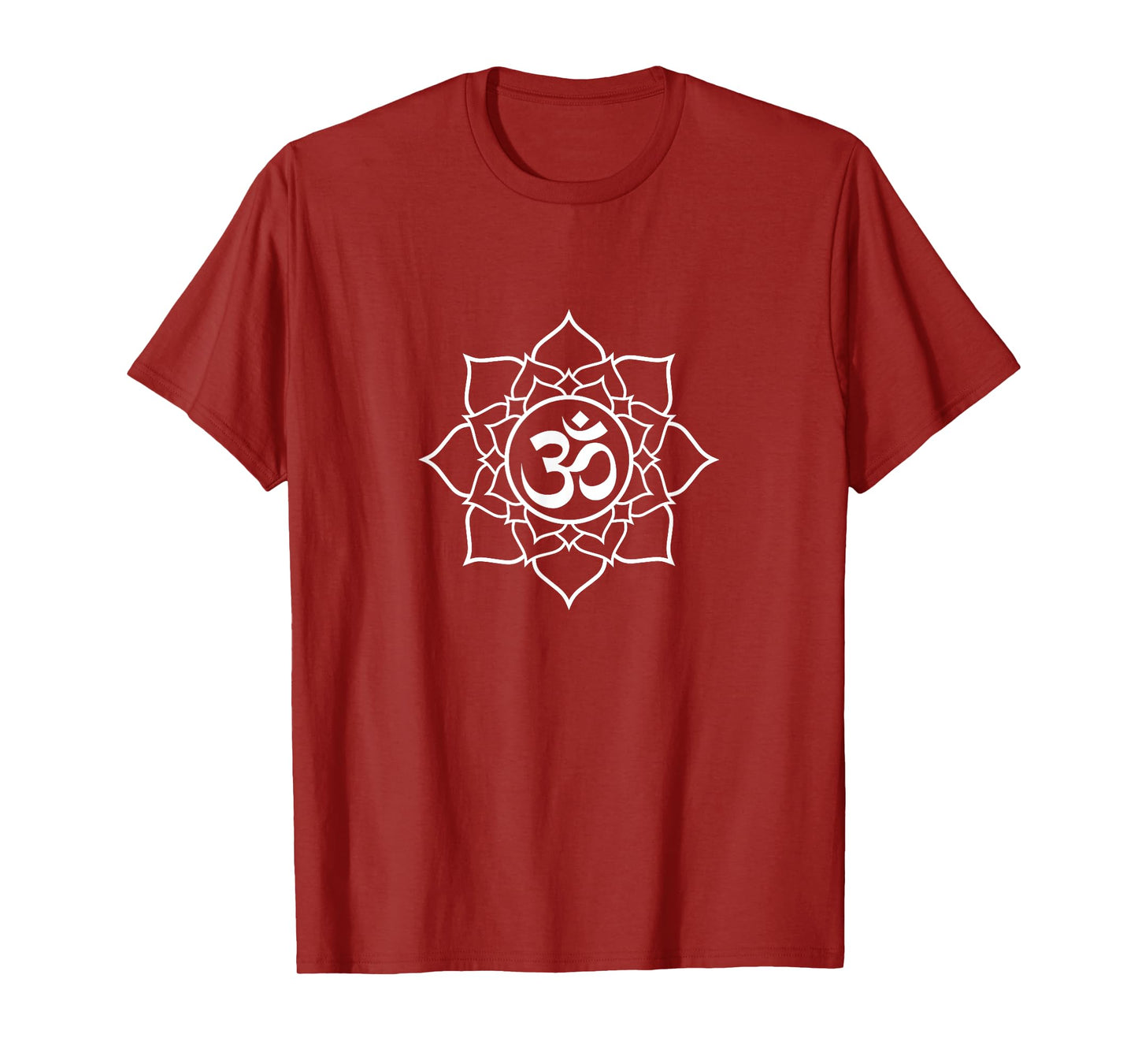 Lotus Ohm / Om Symbol Yoga Beginners Meditation Design T-Shirt