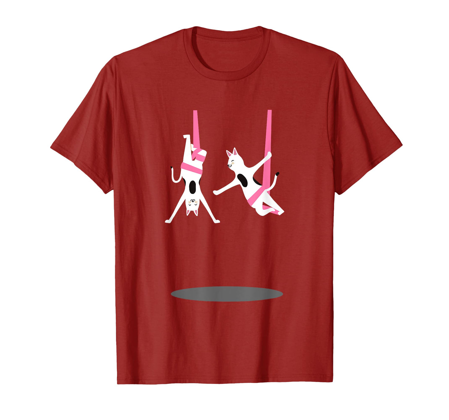 Aerial Silks Dancer I Air Yoga Acrobatics I Cat Aerialist Men Women T-Shirt