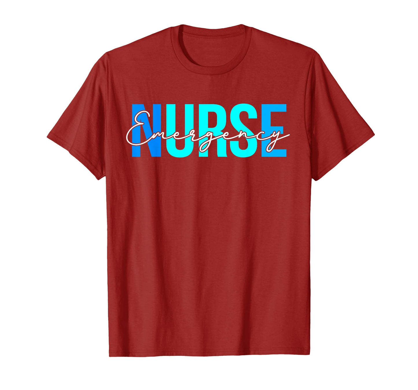Women Emergency Nurse Gifts For Womens Nursing Apparel T-Shirt