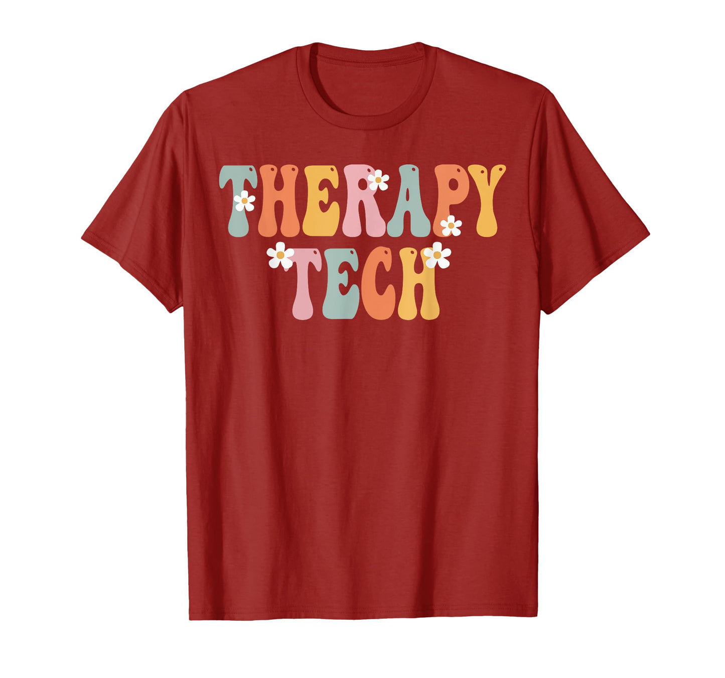 Therapy Tech Week Groovy Appreciation Day For Women For Work T-Shirt