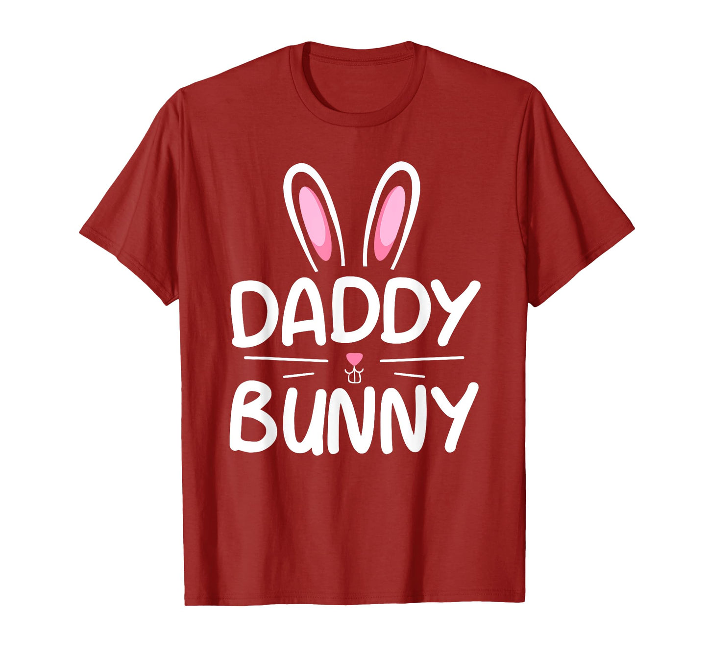 Daddy Bunny T-Shirt Matching Family Easter Shirt Dad Gift T-Shirt