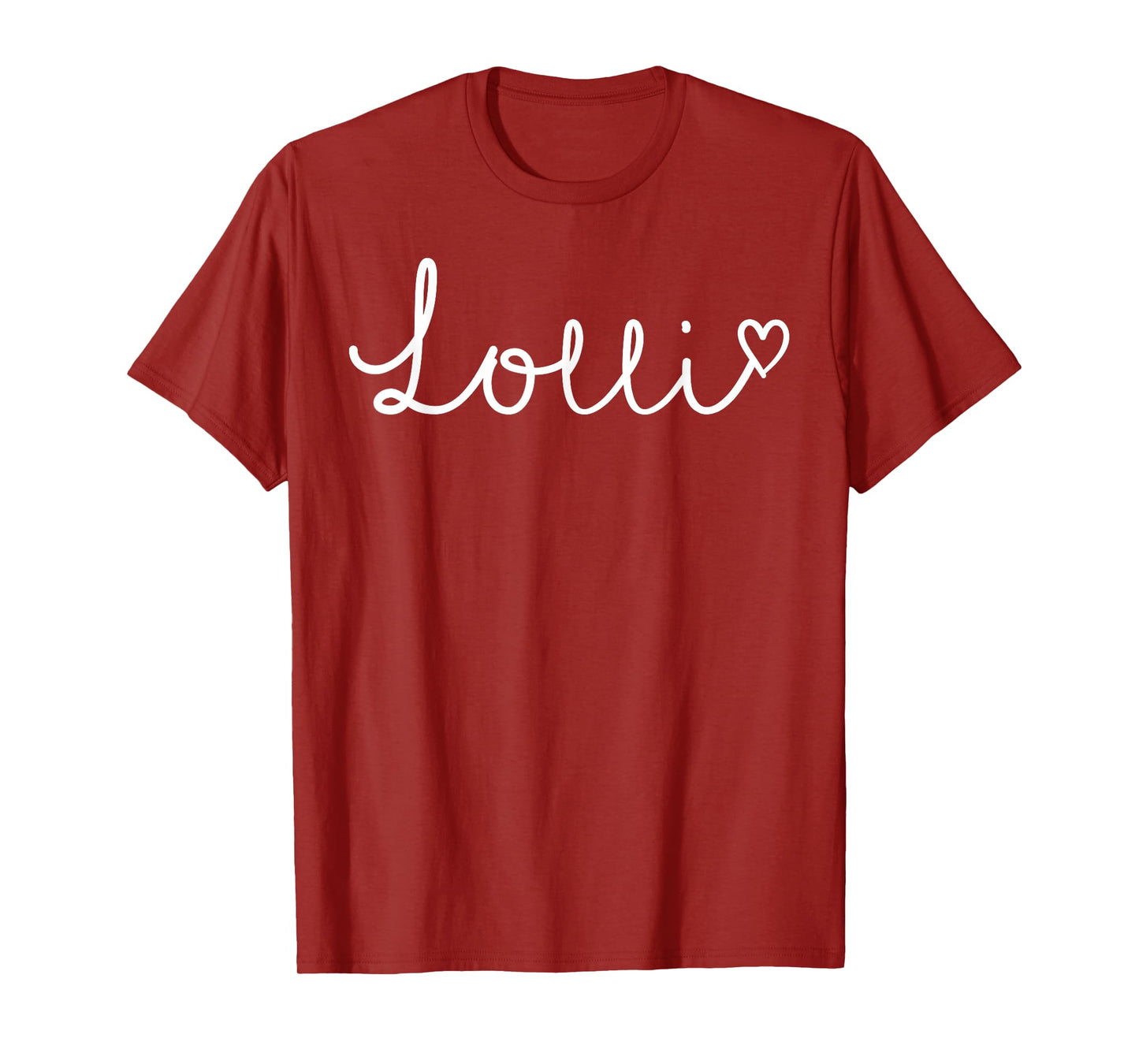 Lolli Gifts For Women Grandma Heart Mother's Day Lolli T-Shirt