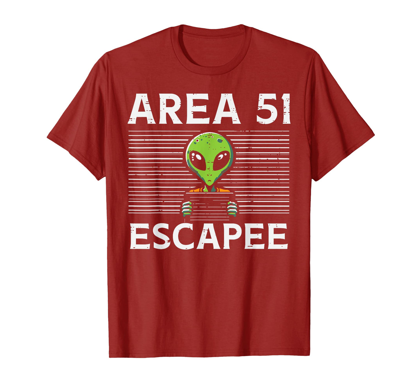 Alien Area 51 Escapee Funny Costume Ufo Men Boys Kids Women T-Shirt