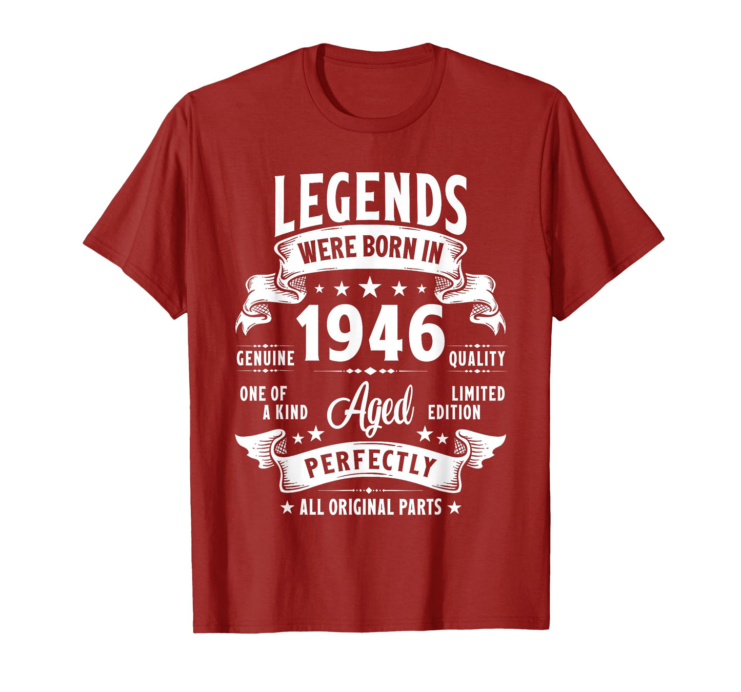 Vintage 1946 79 Year Old Gifts For Men Women 79th Birthday T-Shirt