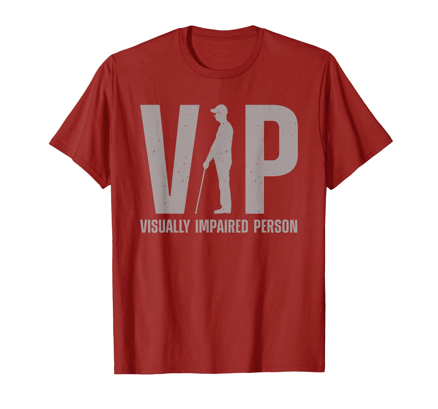 Visually Impaired Art for Men Women Blind Vision Impaired T-Shirt