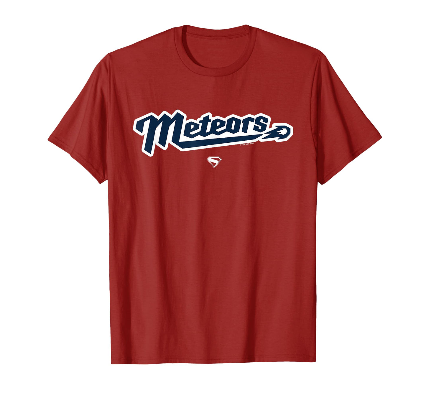 Superman (2025) Metropolis Meteors Baseball Team Logo T-Shirt
