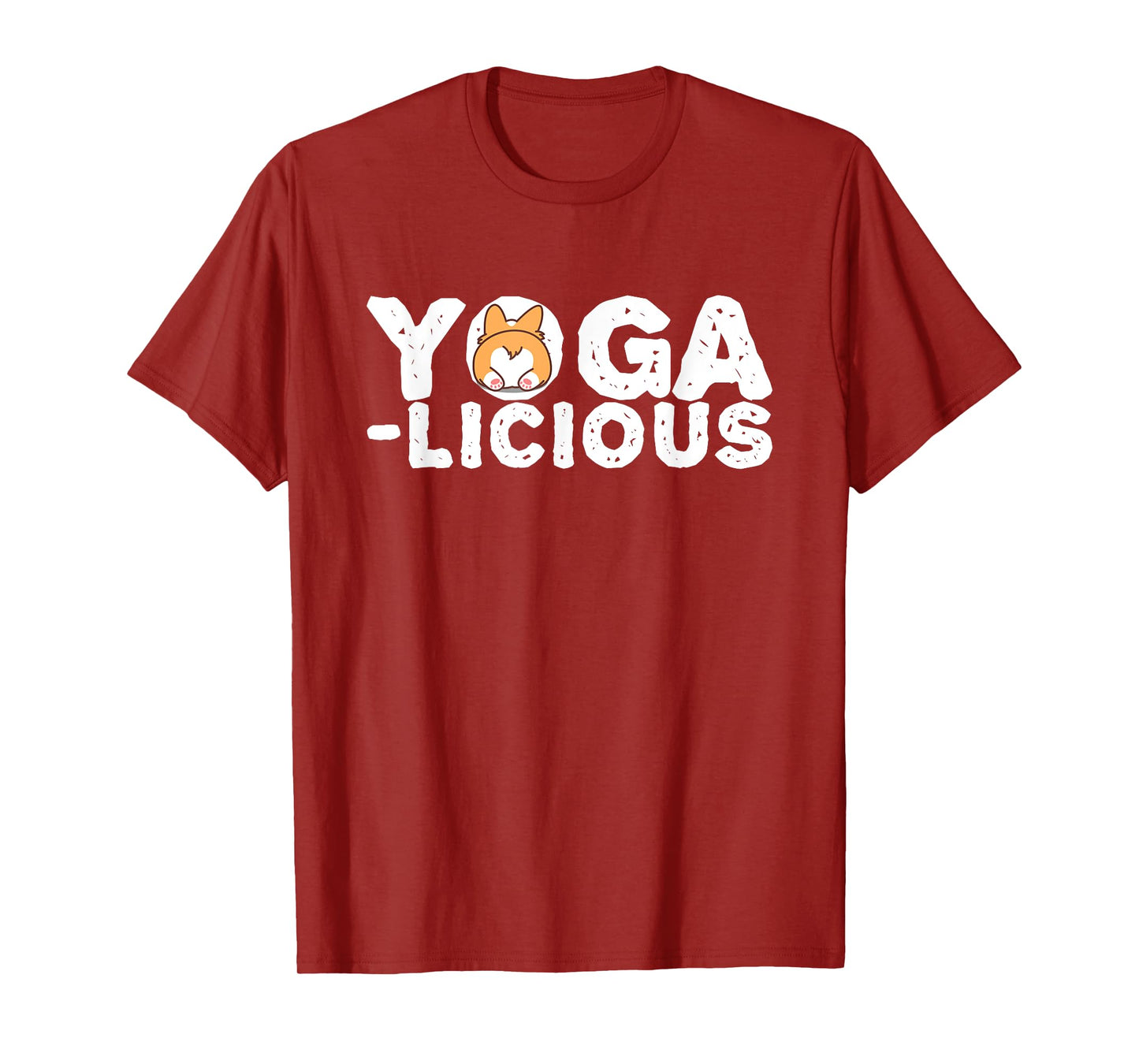 Yogalicious T-Shirt- Fun Cute Yoga Meditation Stretching Tee T-Shirt