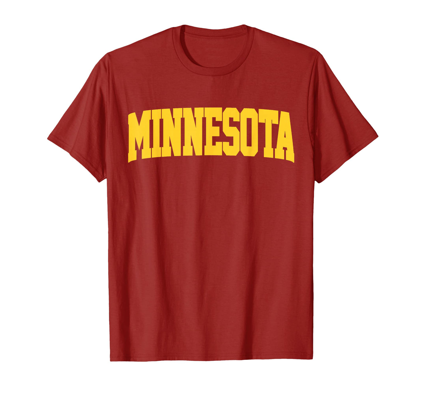 Retro Minnesota Tee Vintage Minnesota Maroon Gold Throwback T-Shirt