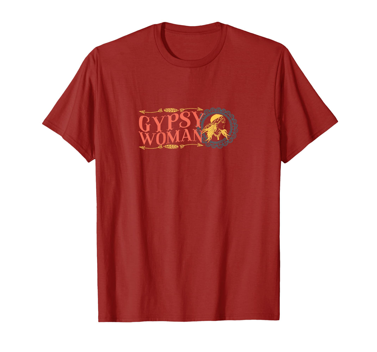 Gypsy Woman Soul Wanderer Travel Yoga T-Shirt T-Shirt