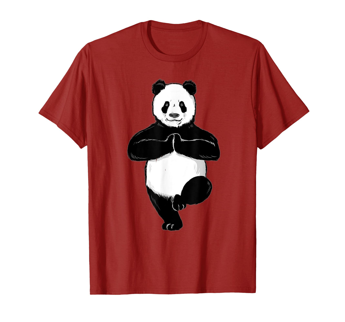 The Mountain Funny Spiritual Yoga Panda Kids Adults T-Shirt