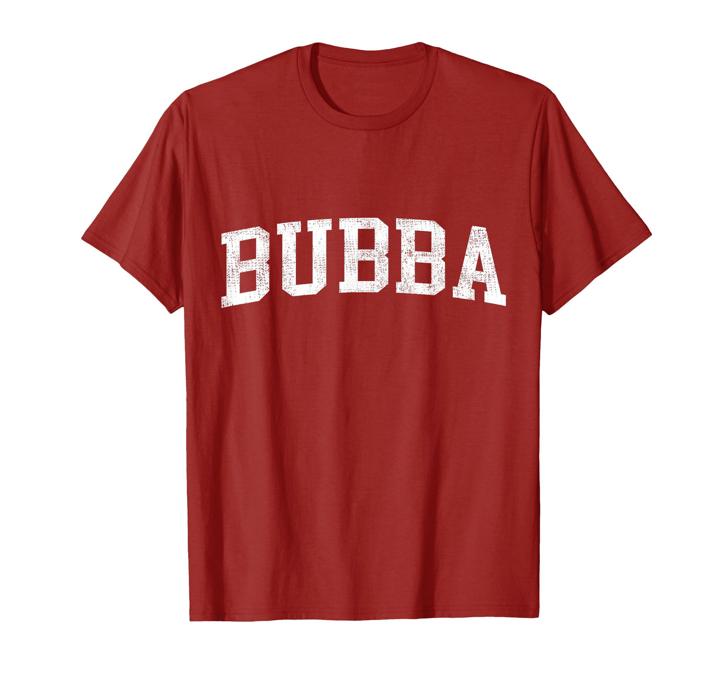 Bubba Classic Bold Font Bubba Birthday Gift T-Shirt