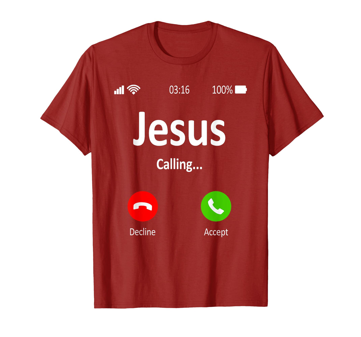 Jesus Is Calling Christian T-Shirt