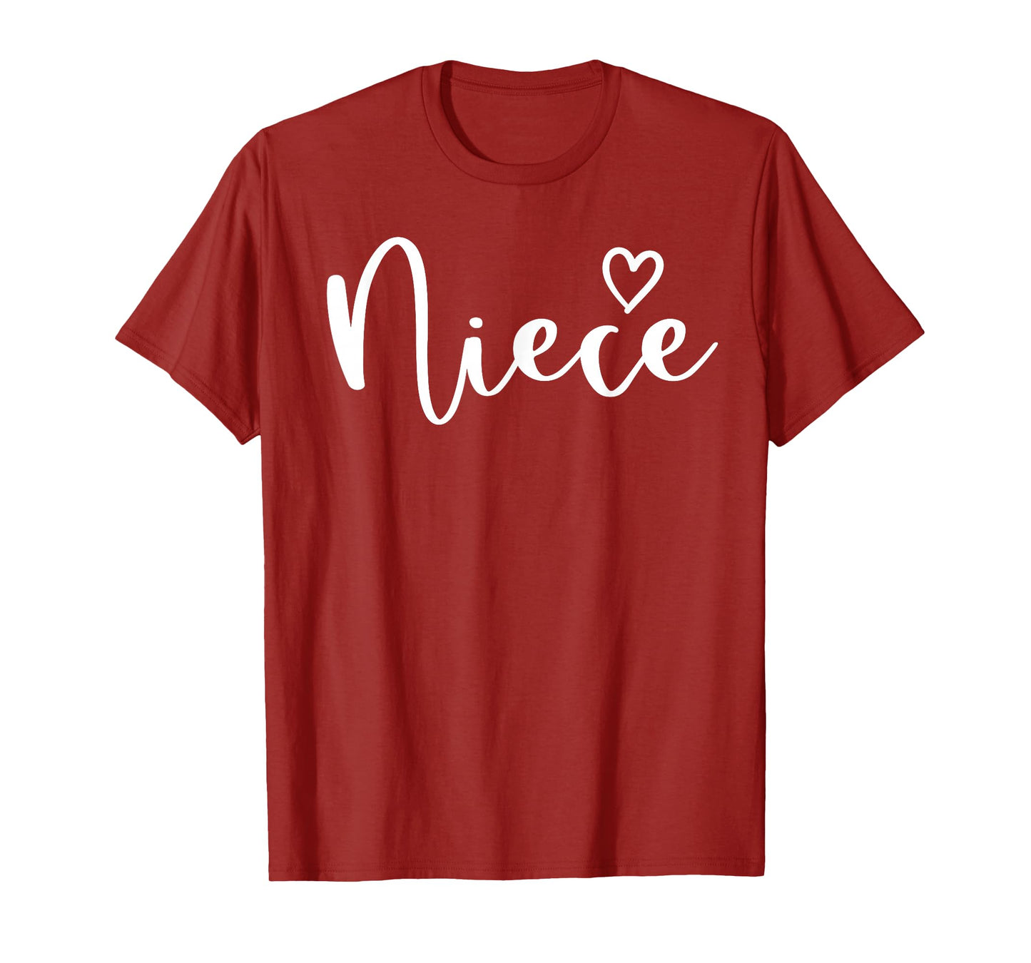 Niece Gifts For Women Heart Mother's Day Niece T-Shirt