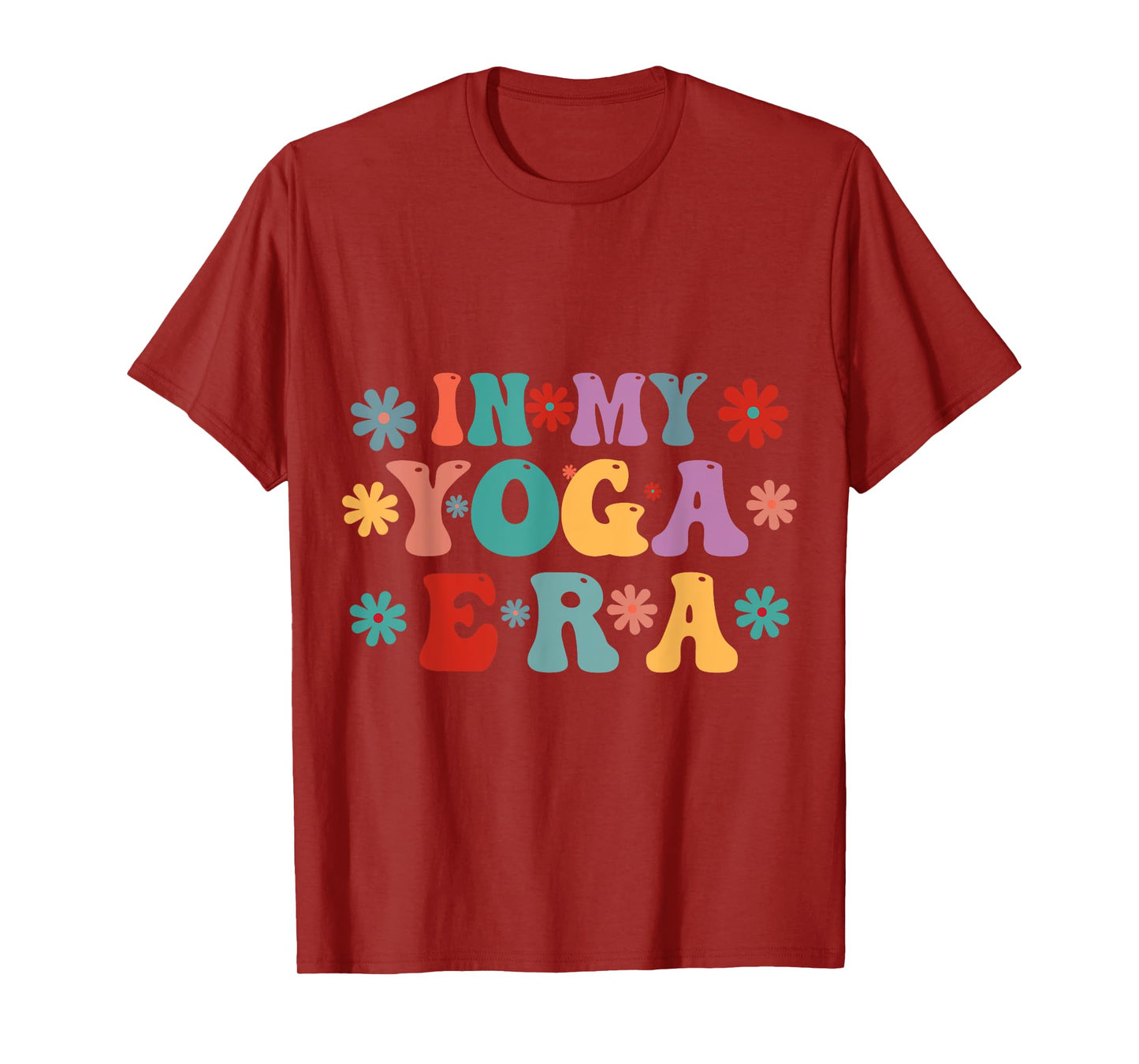 Retro Yoga Era, Yoga Era, Flower Yoga Era, In My Yoga Era T-Shirt