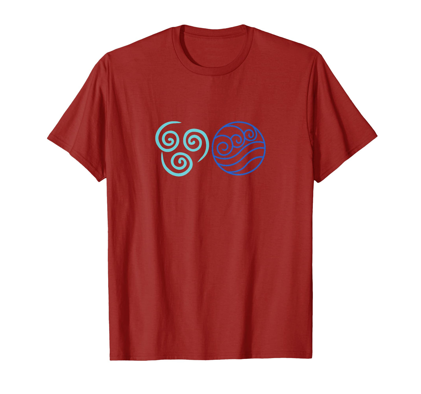 Water and air element symbol for spiritual connection T-Shirt