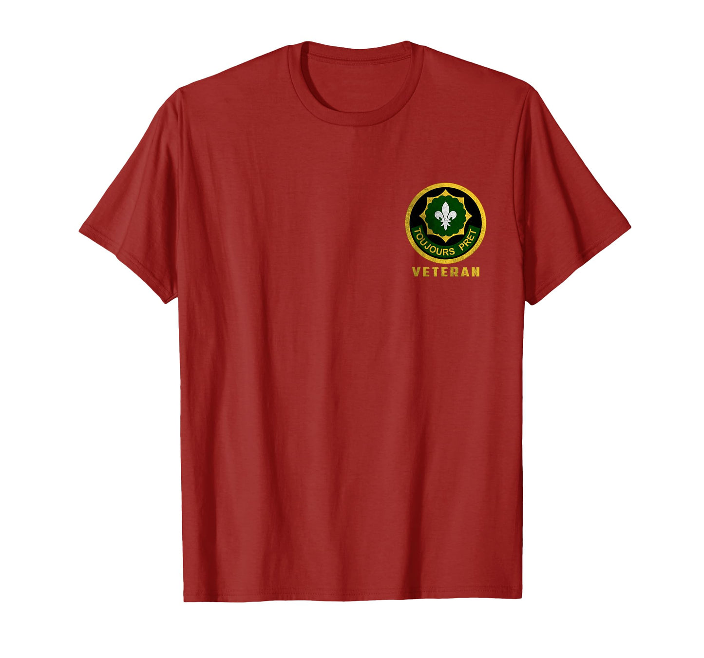 2nd Armored Cavalry Toujours Pret Veteran Papa Father Day T-Shirt