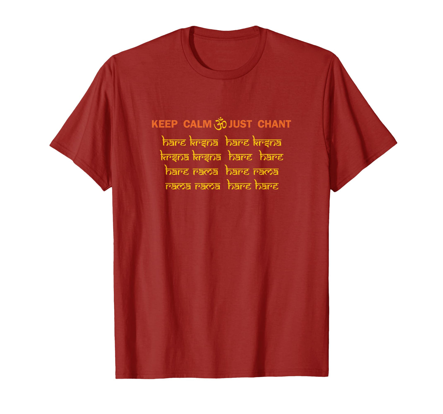 Keep Calm Hare Krishna T-Shirt for Men, Women, Kids