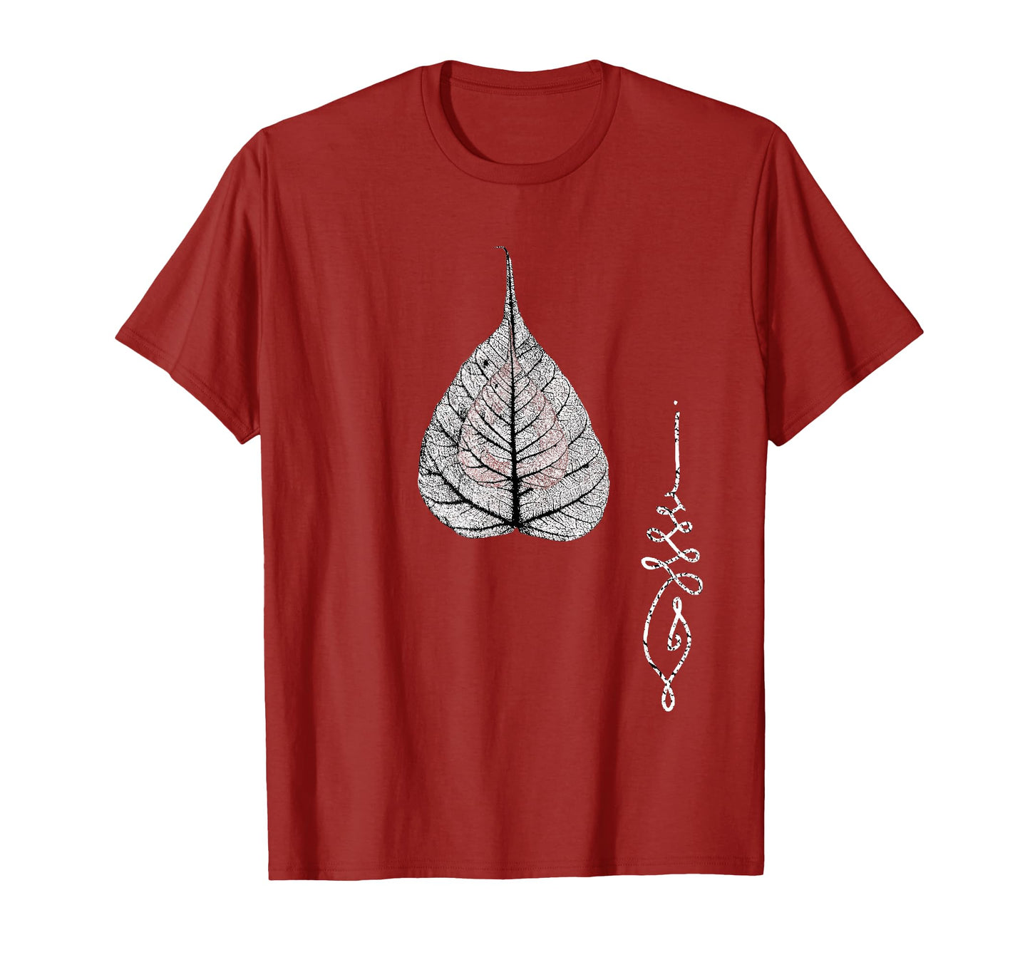 Buddha Bohemian Meditation T-Shirt Bodhi Leaf Unalome tshirt T-Shirt