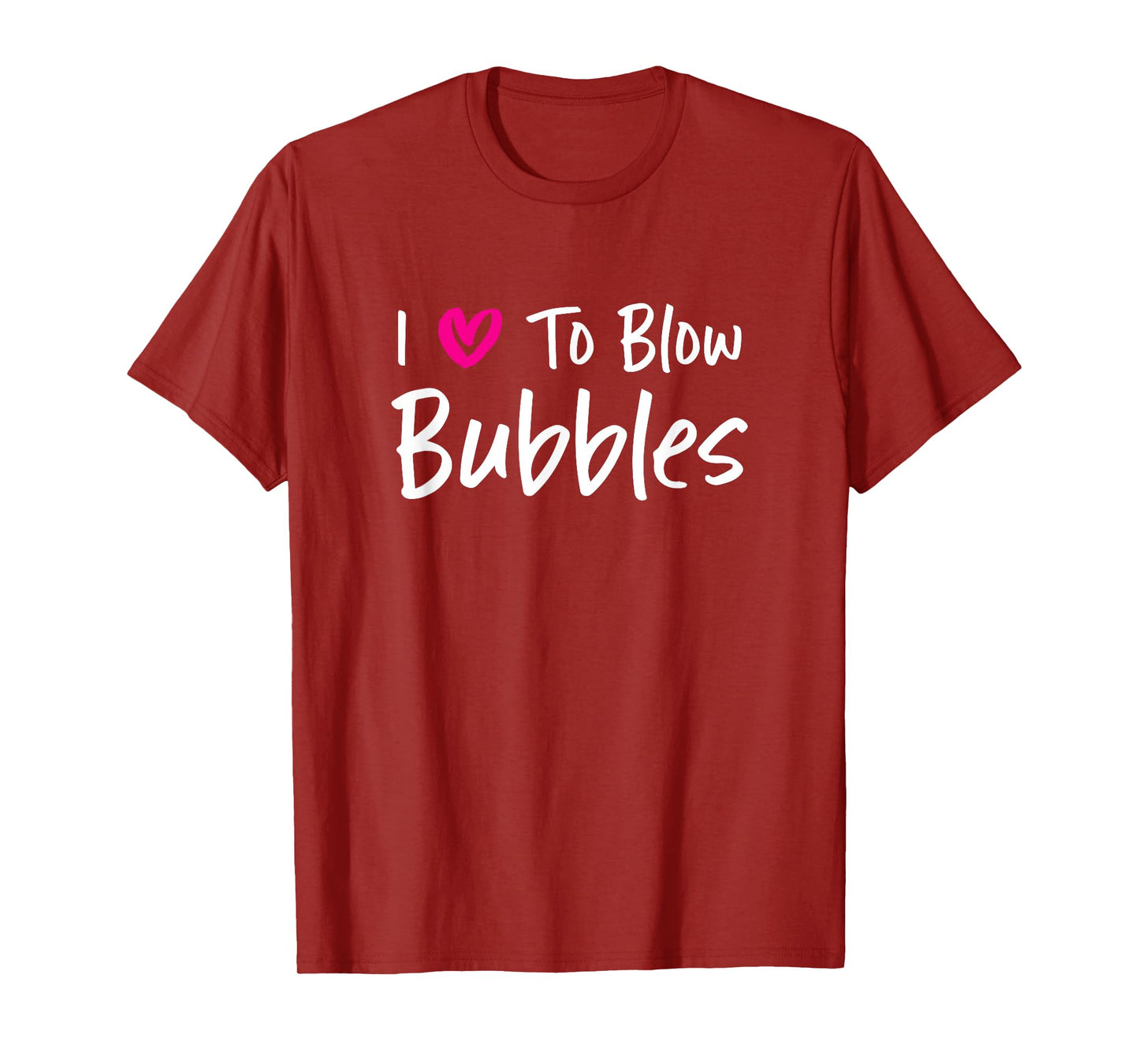 I Love to Blow Bubbles for Her Funny WIfe Girlfriend Couple T-Shirt
