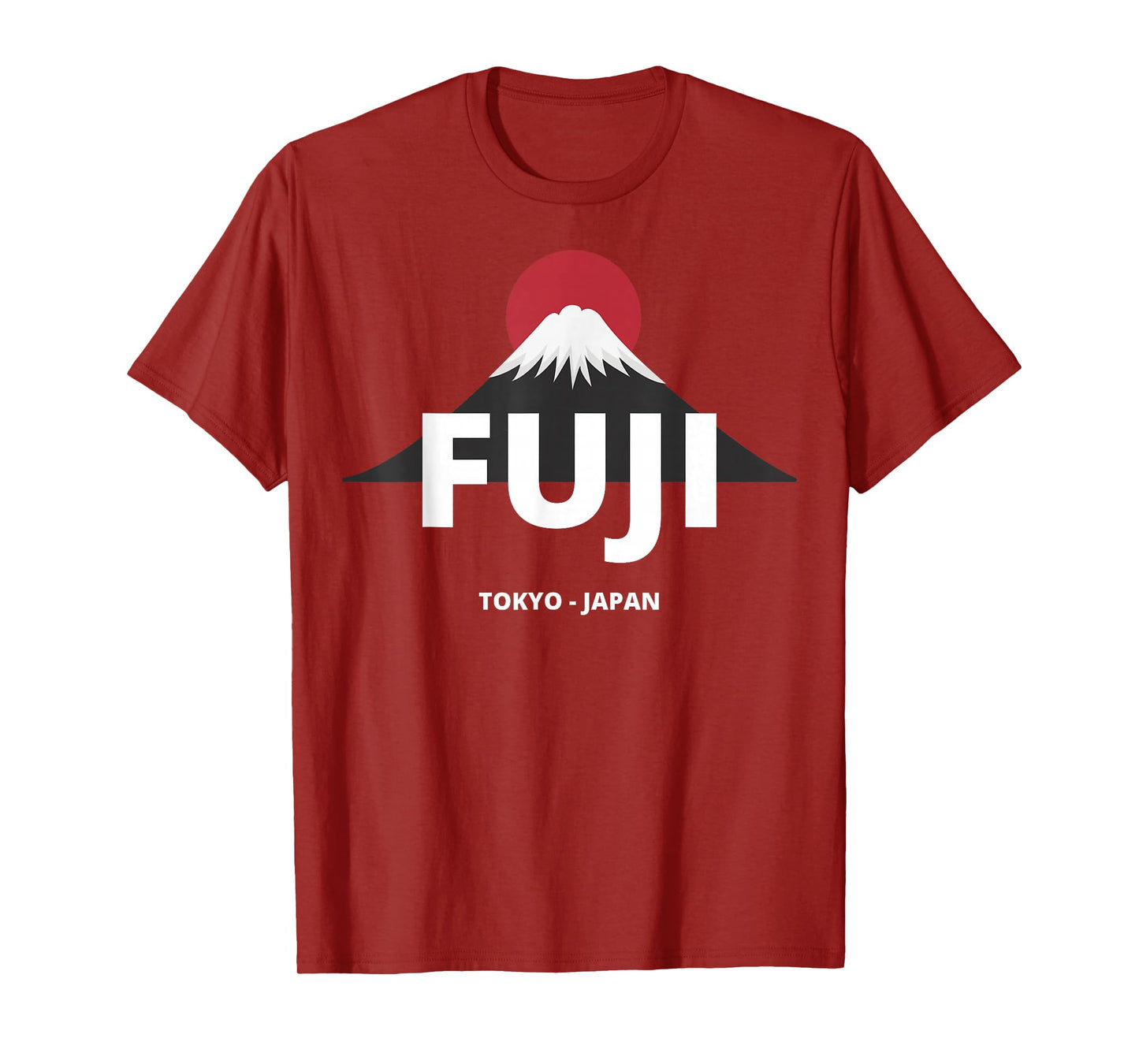 Retro Mount Fuji Japan Japanese Tradittional Mens Graphic T-Shirt