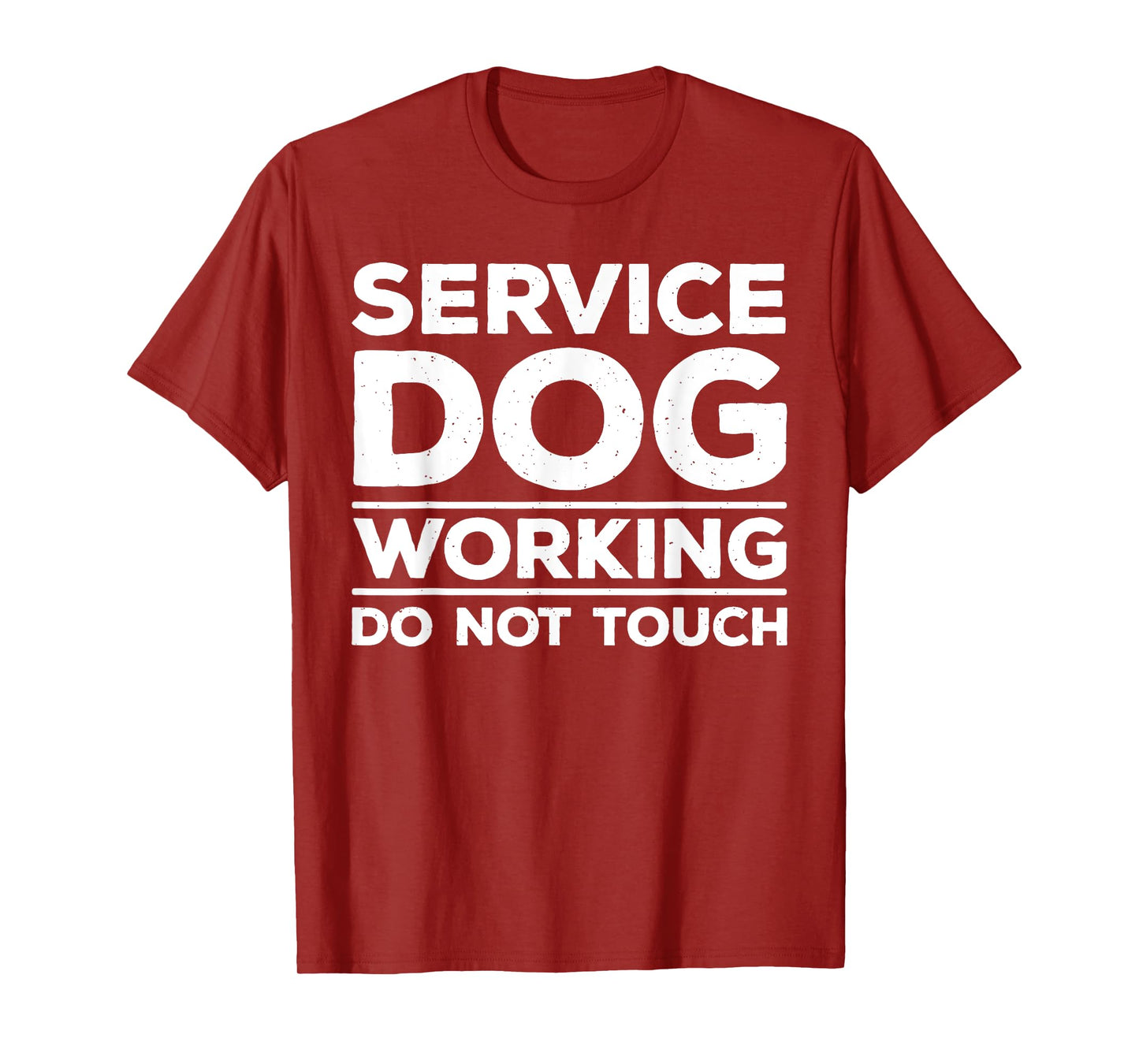 Funny Service Dog Design For Men Women Service Dog Trainer T-Shirt