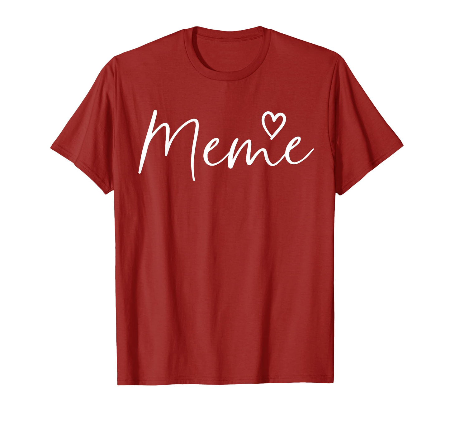 Meme Gifts For Women Grandma Heart Mother's Day Meme T-Shirt