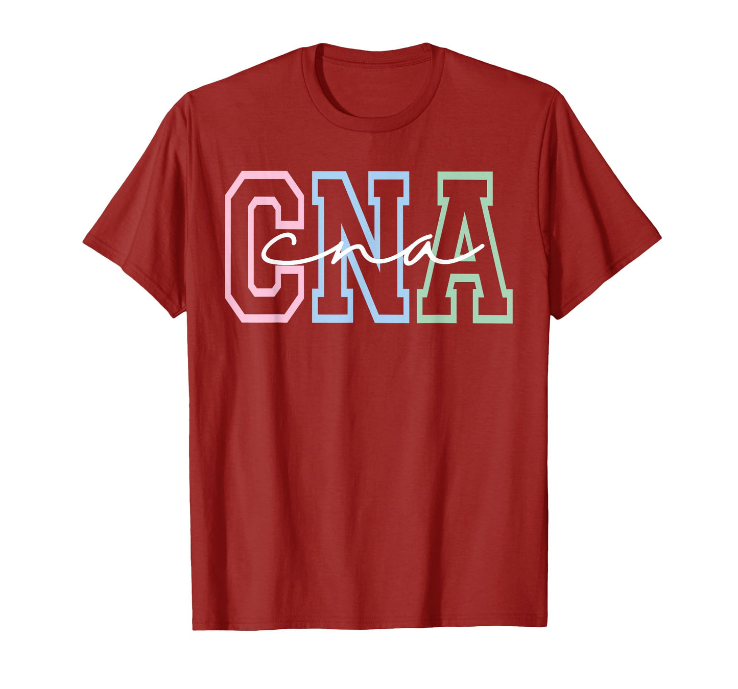 Women CNA Shirt for Nursing Assistants Healthcare RN T-Shirt
