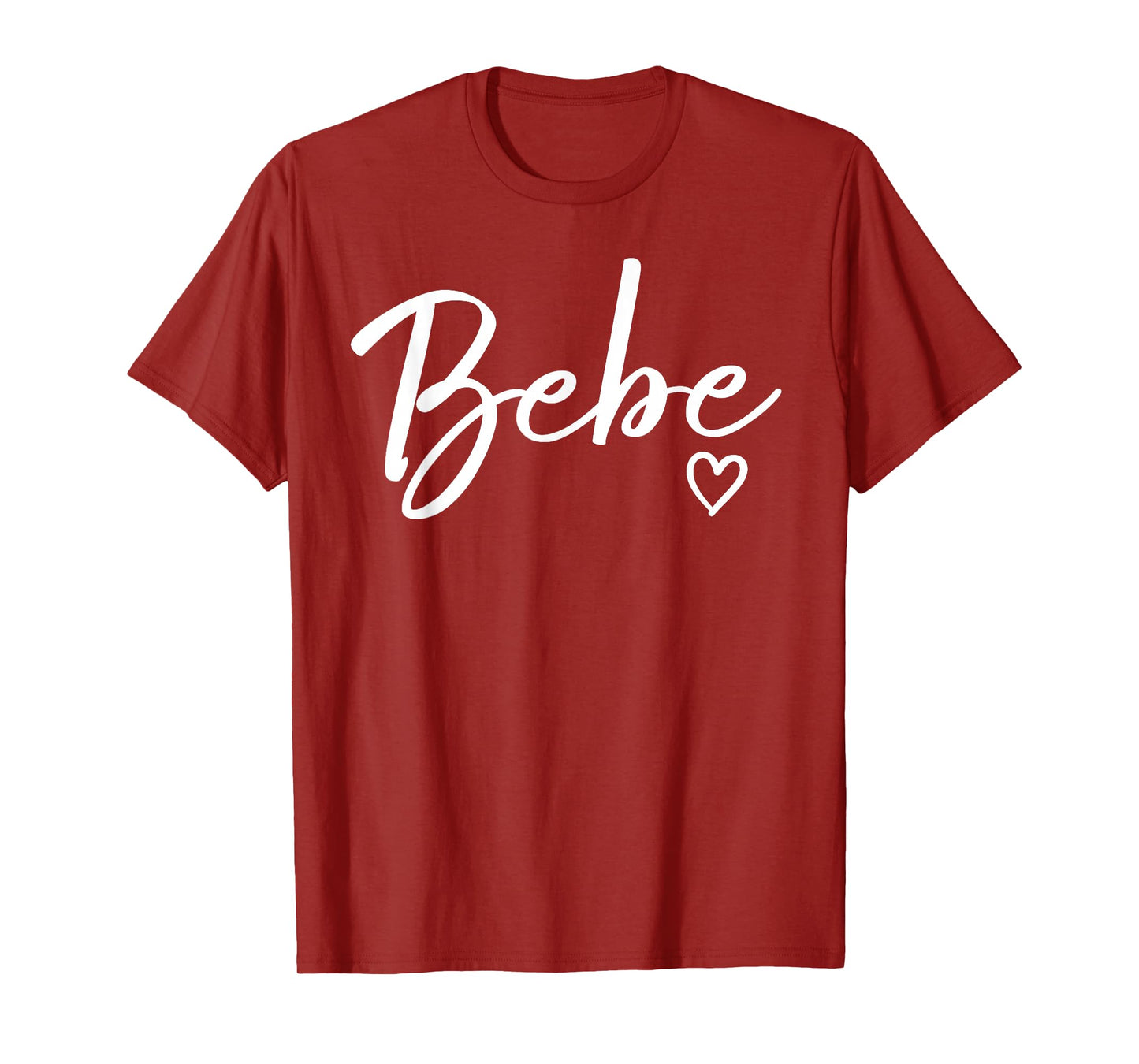 Bebe Gifts For Women Grandma Heart Mother's Day Bebe T-Shirt