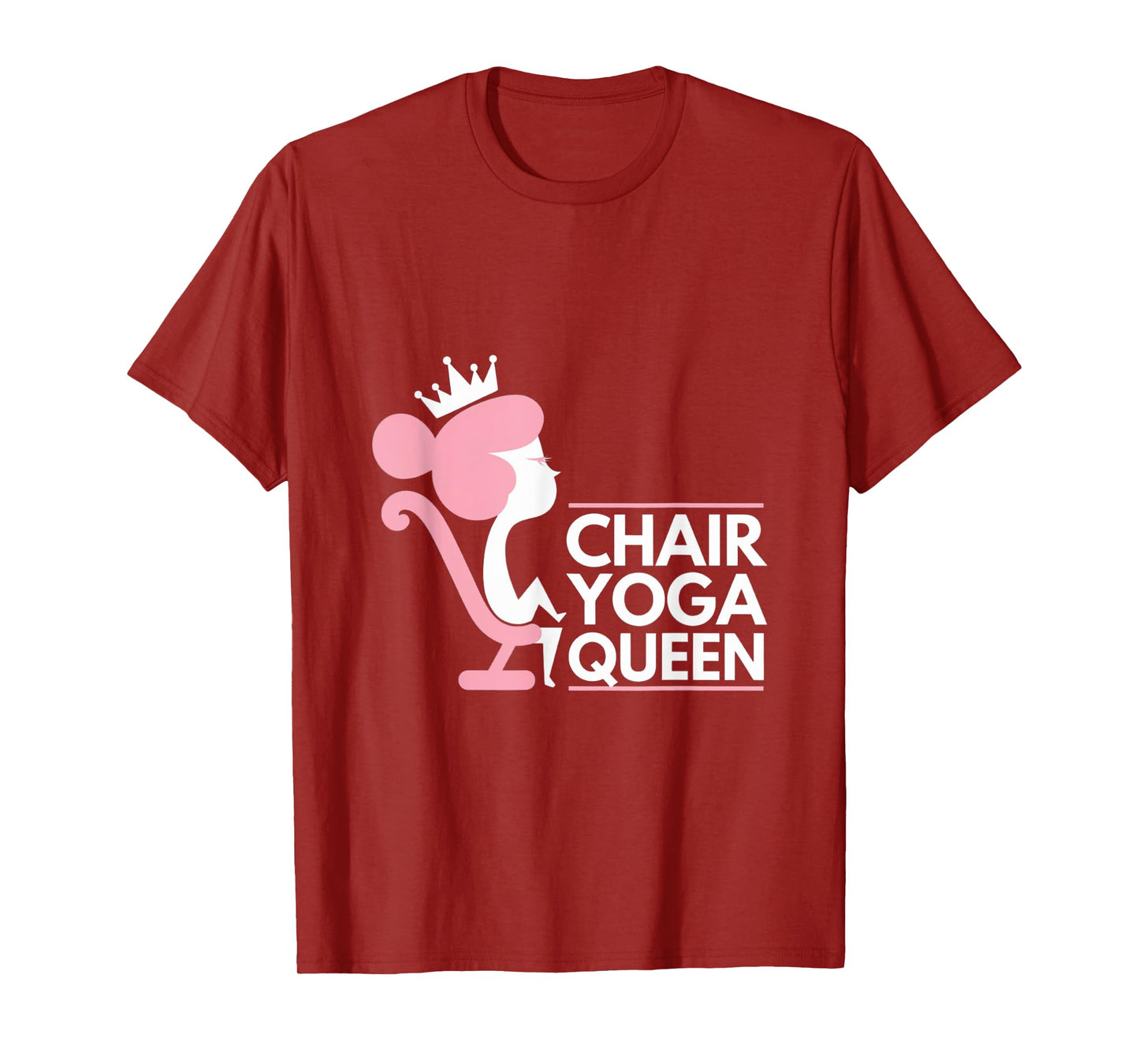 Chair Yoga Queen I Love Chair Yoga T-Shirt
