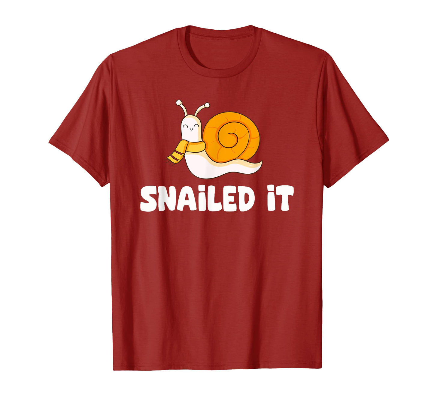 Snailed It Funny Snail T-Shirt