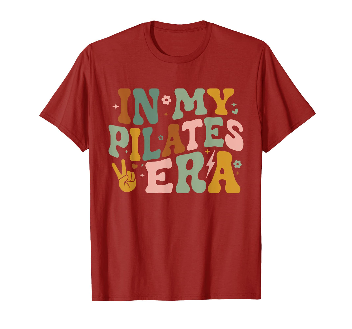 In My Era Funny Pilates Instructor Yoga T-Shirt