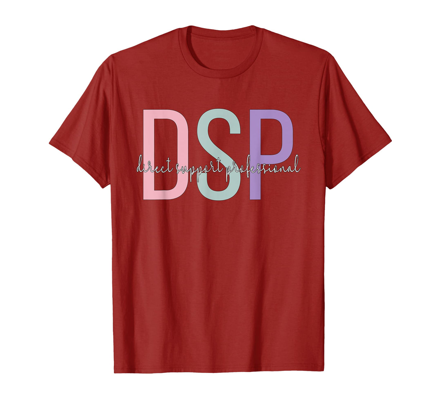 DSP Cute Direct Support Professional Black Women's Classic Fit Modern Classic Round Collar Lace Embellishment T-Shirt
