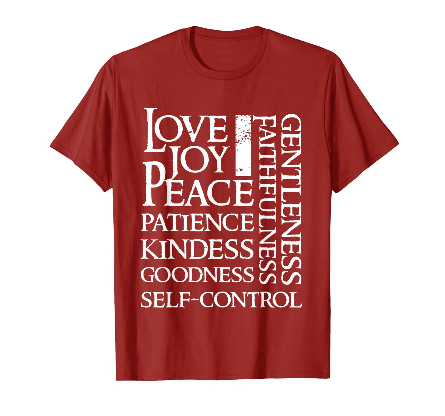 The Fruit of the Spirit - Christian Bible Verse T Shirt T-Shirt