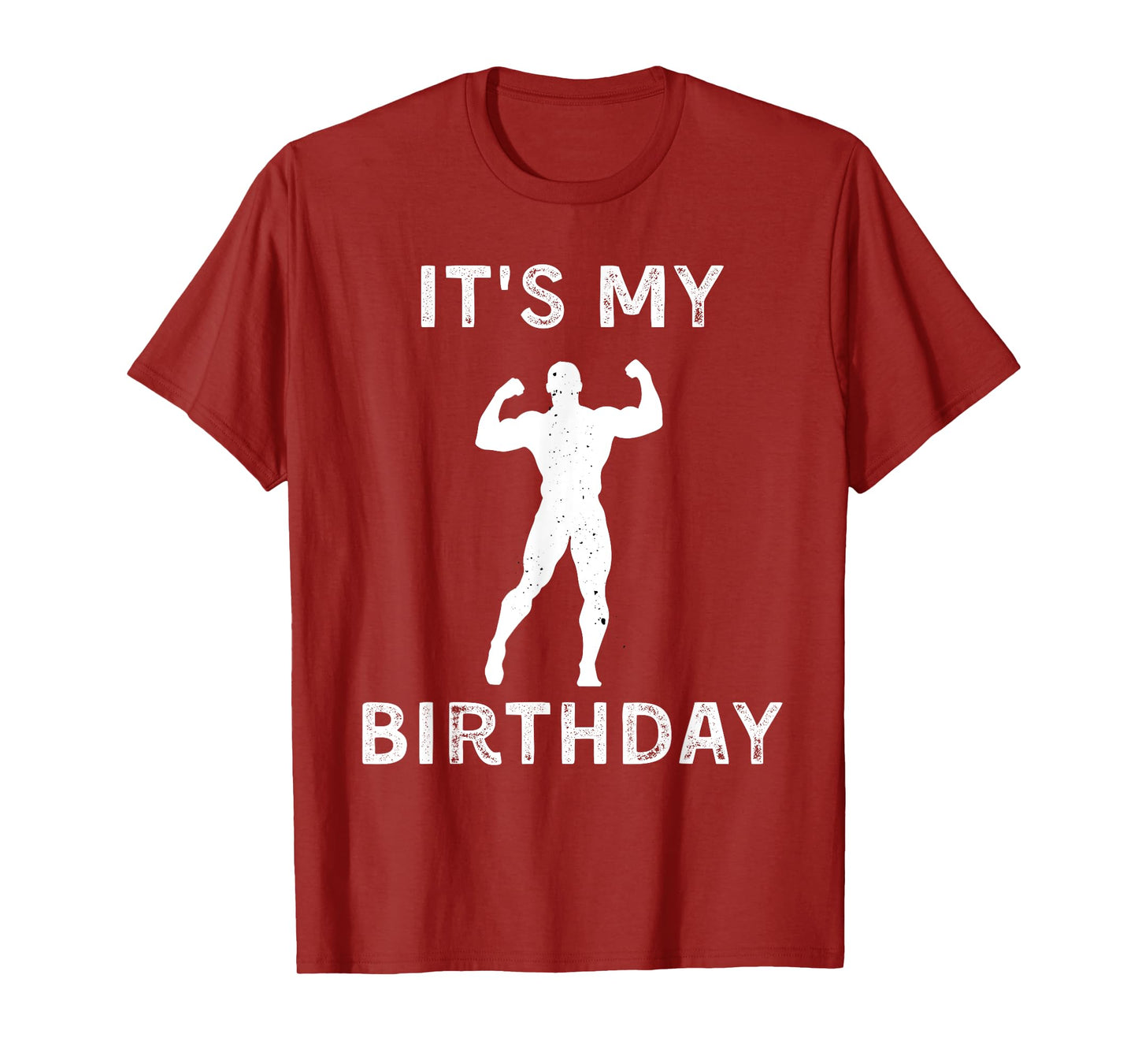 It's My Birthday Lifting Weights Lover Vintage Retro T-Shirt