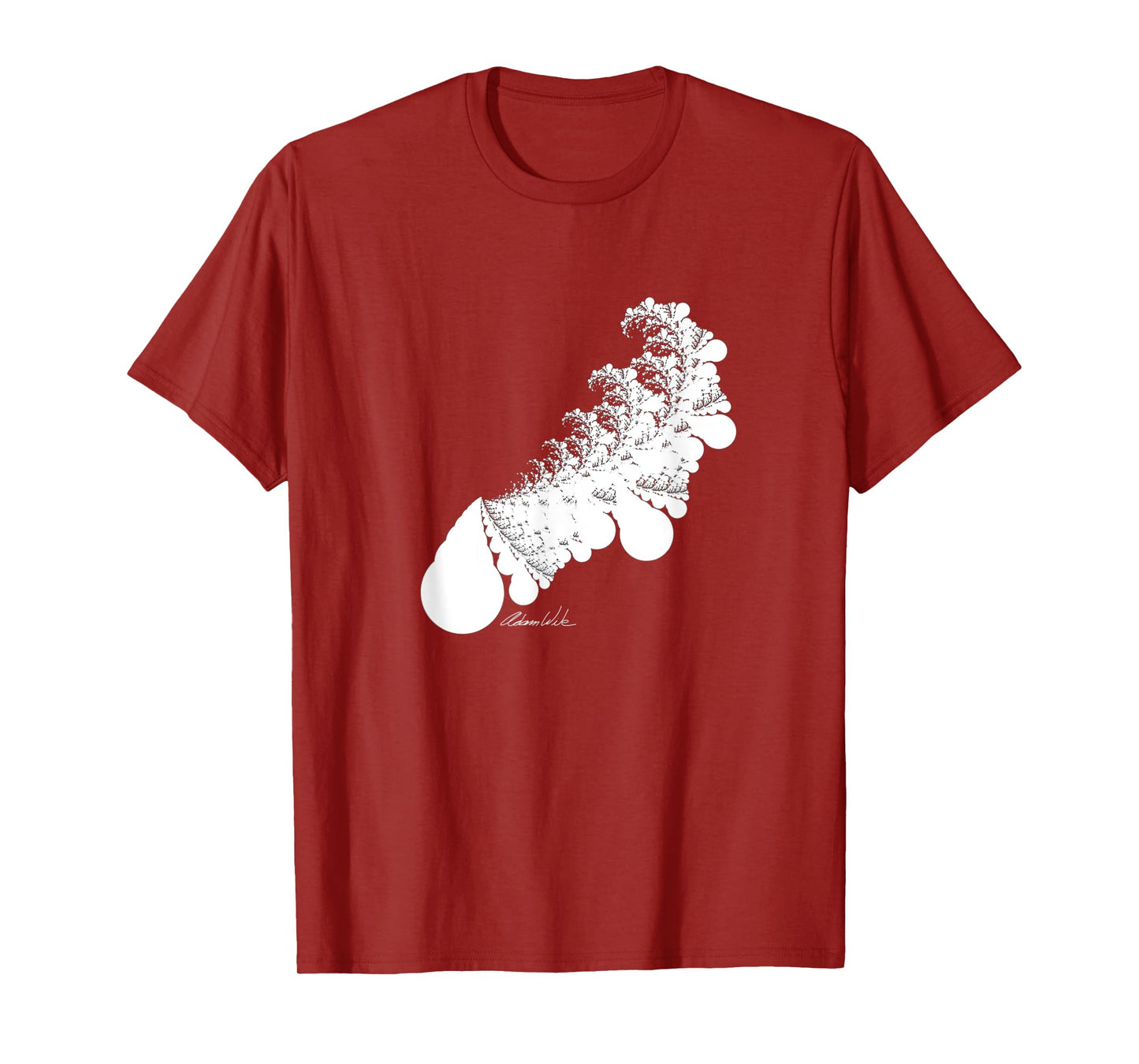 Tsunami Big Wave Ink Blot Rorschach Test Art Design T-Shirt