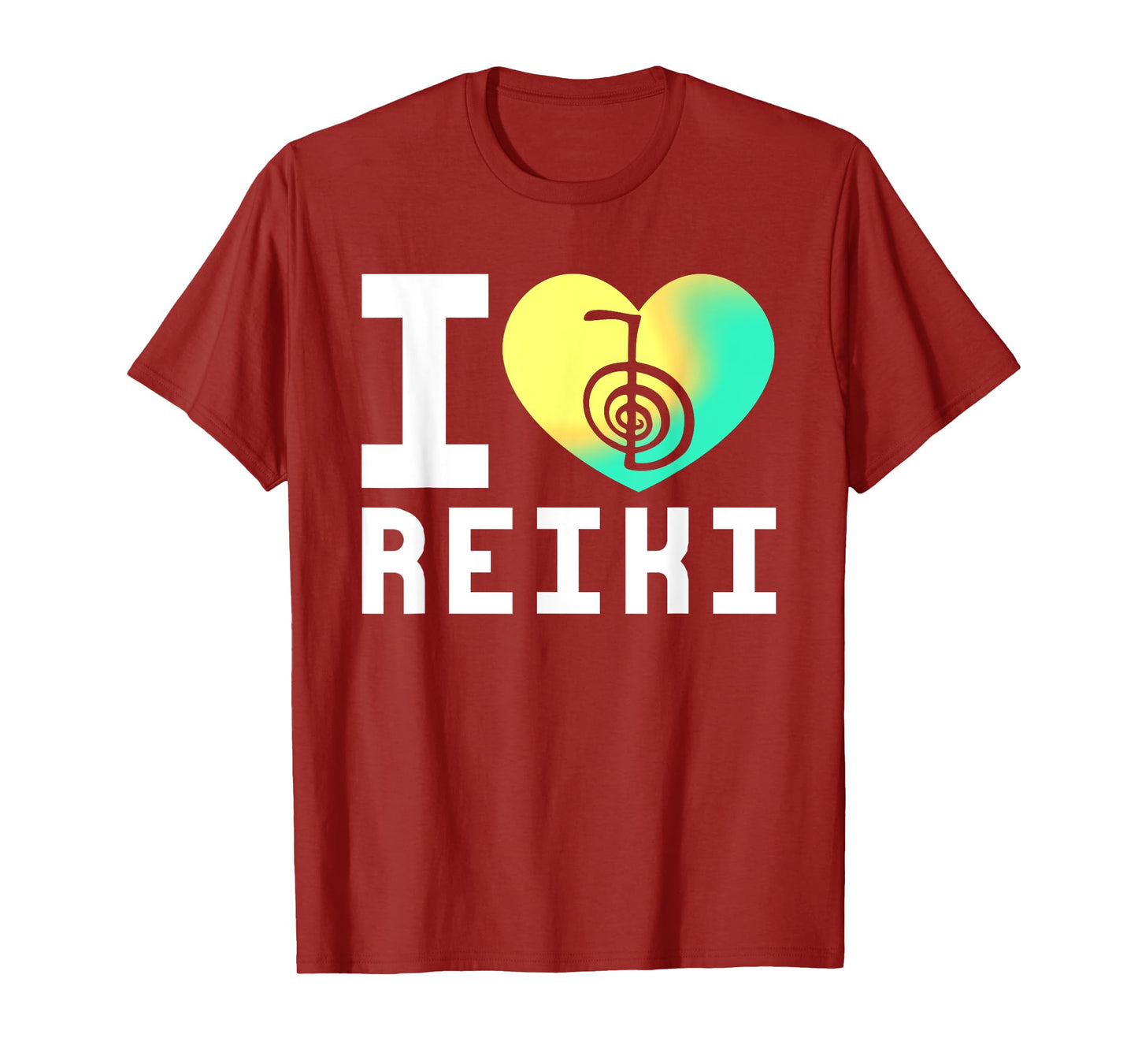 Heart Reiki Master Chakra Yoga Japan Healing Energy Esoteric T-Shirt