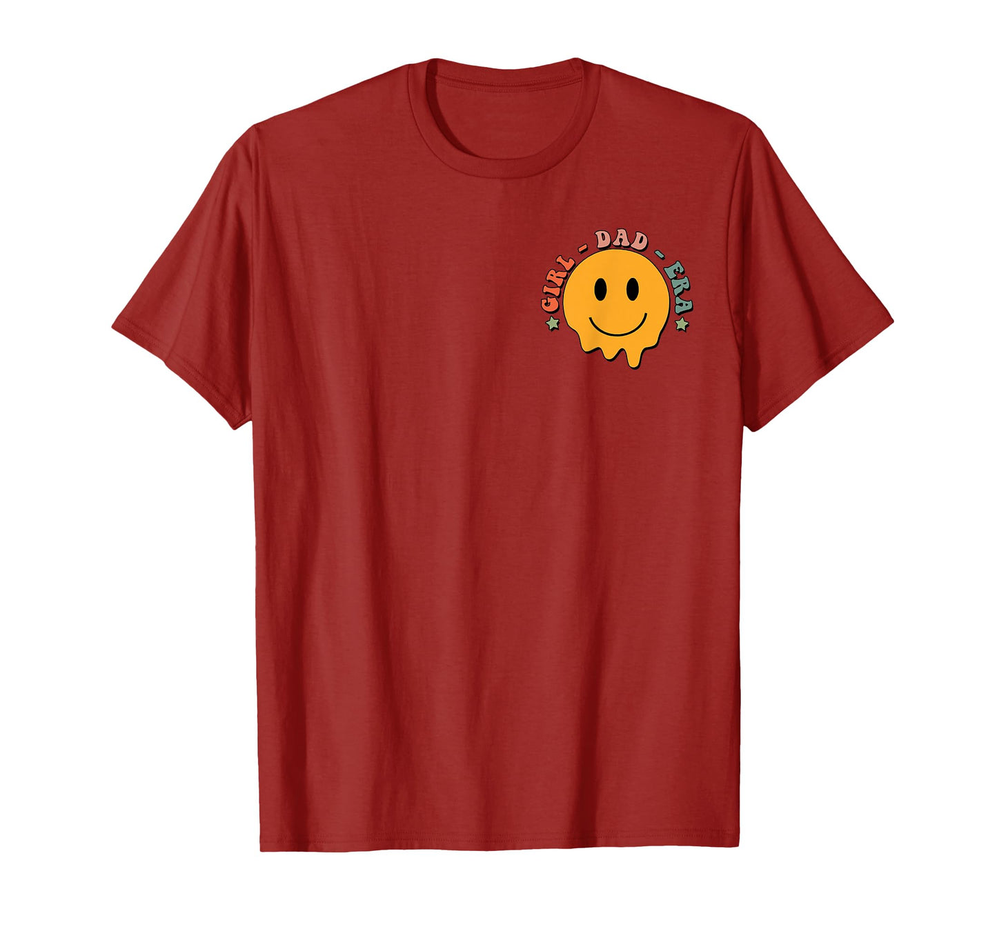 In My Girl Dad Era, Girl Dads Club, New Dad (Front And Back) T-Shirt