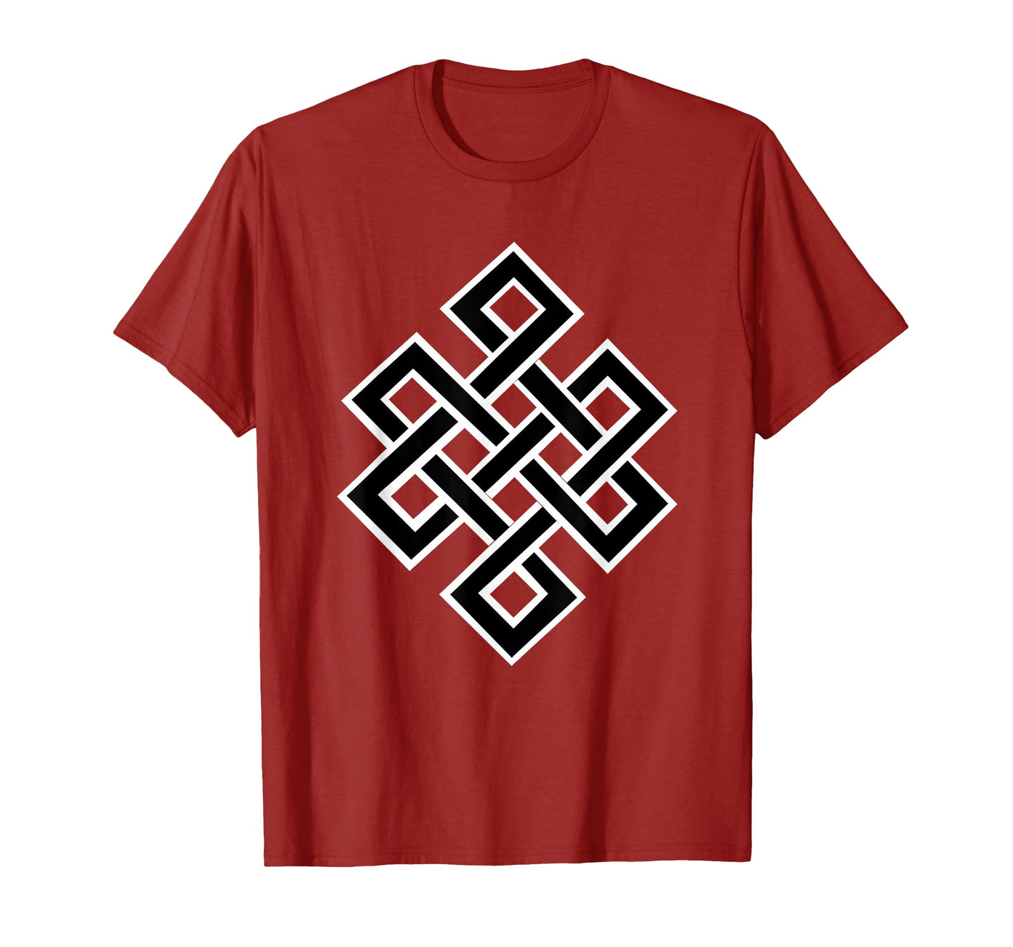 Religious Gifts by designanddesigns Hinduism Buddhism Tibetan Endless Eternal Knot Celtic Symbol T-Shirt