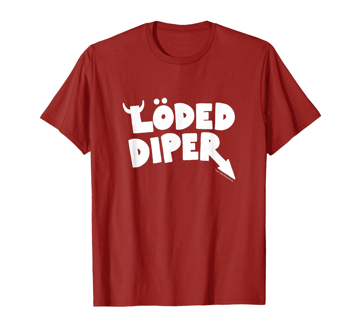 Diary of a Wimpy Kid Löded Diper Band Logo T-Shirt
