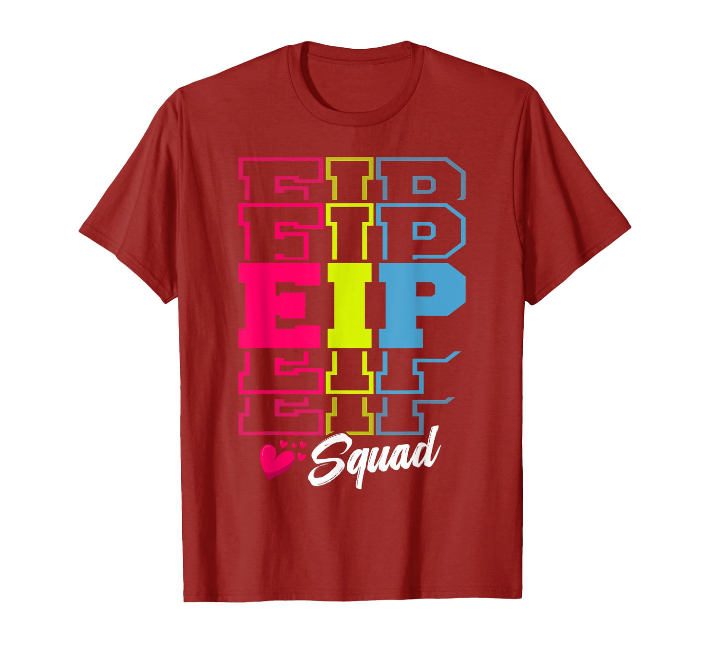 Retro EIP Squad Early Intervention Program EIP Teacher T-Shirt