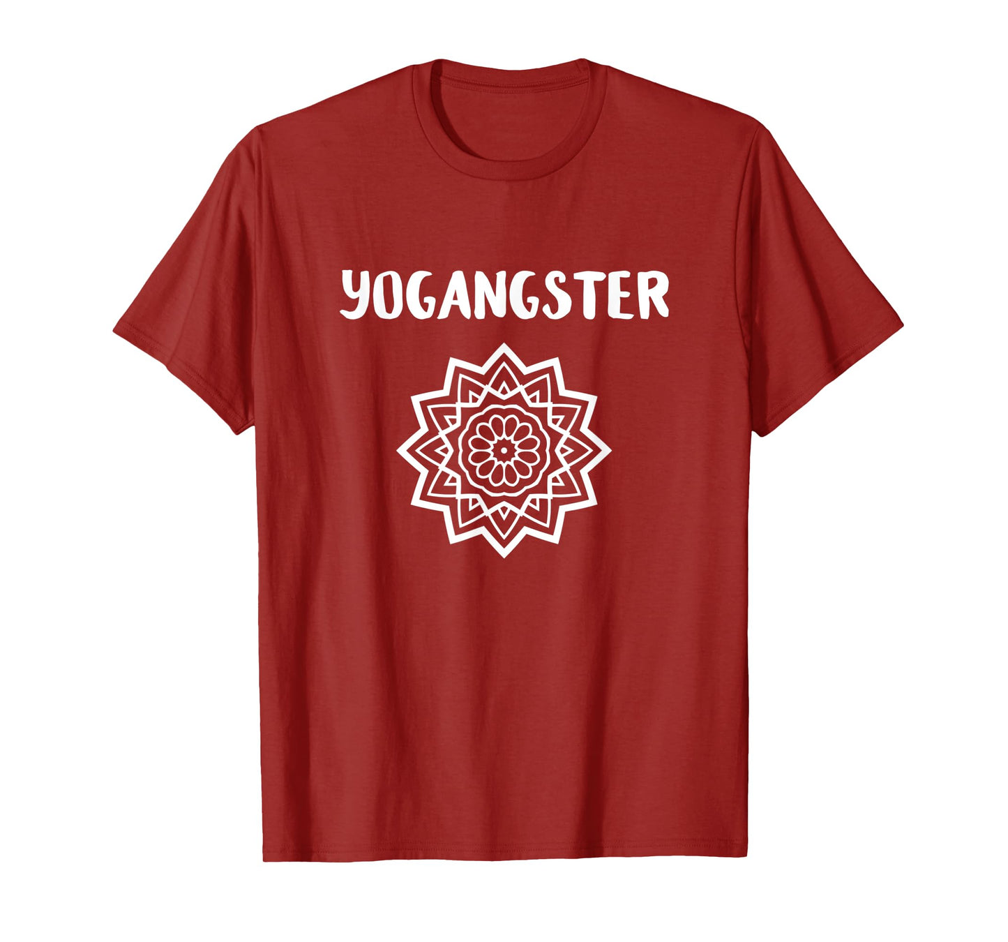 Yogangster funny yoga lover slogan T-Shirt