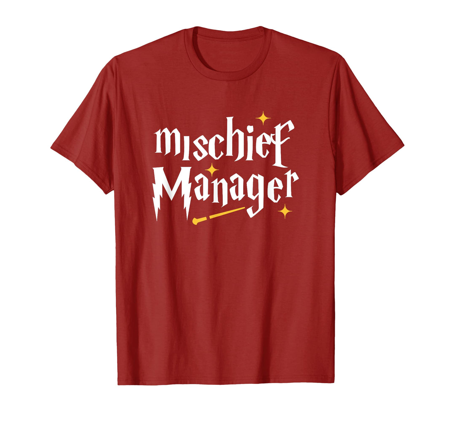 Mischief Manager Teacher Life Funny Mom Funny Dad T-Shirt
