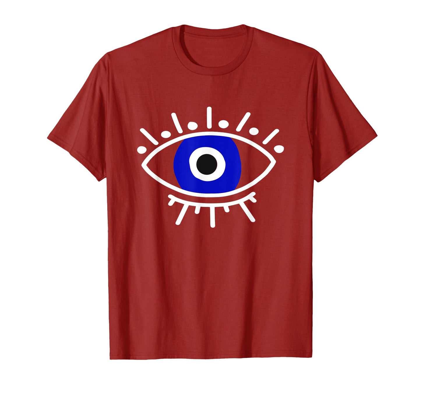 Evil Eye Curse Protection Hand of Hamsa Seeing Eyes Evil Eye T-Shirt