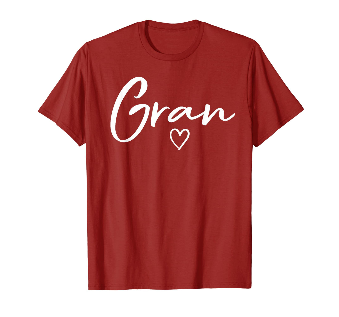 Gran Gifts For Women Grandma Heart Mother's Day Gran T-Shirt