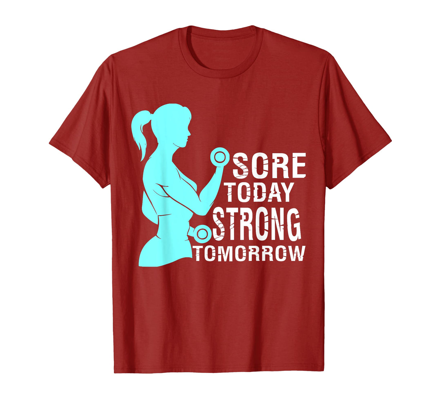 Women Gym Motivation Workout Motivational Fitness Lover Gift T-Shirt