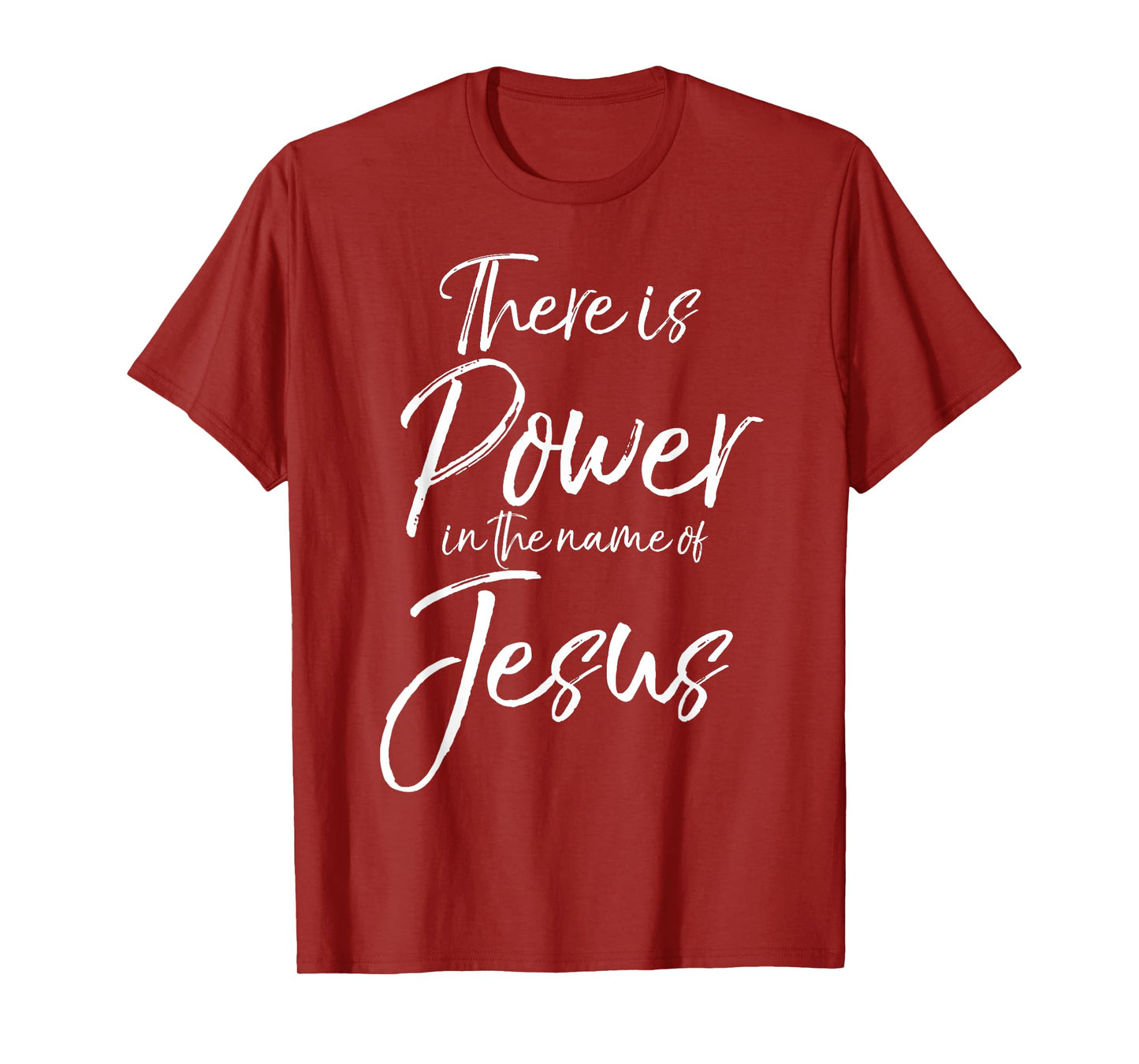 There is Power in the Name of Jesus Shirt Powerful Christian