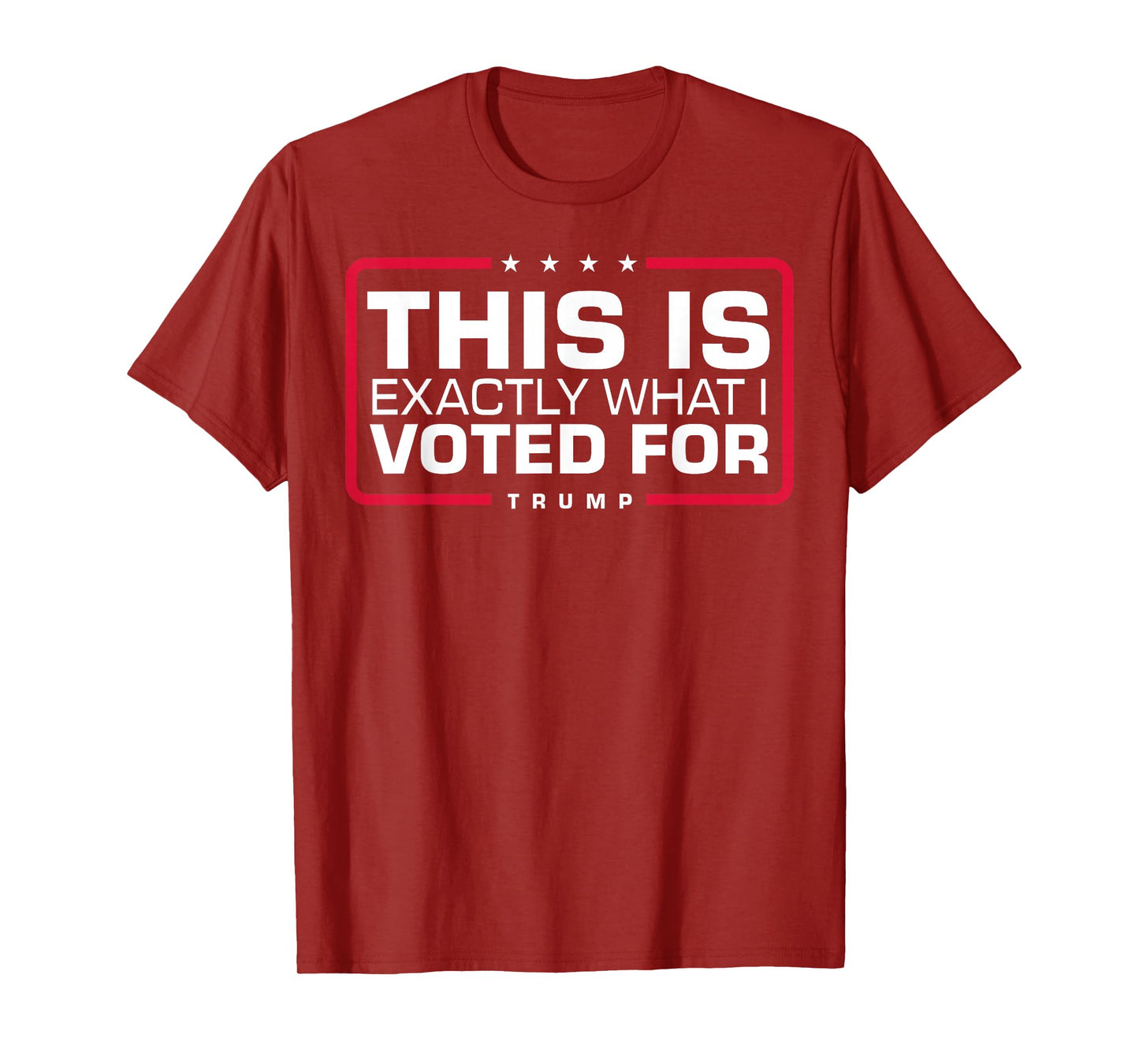 This Is Exactly What I Voted For T-Shirt